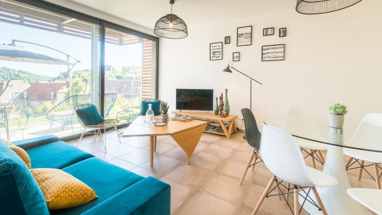 Open Sun Avec Jacuzzi Privatif Et Parking Prive Apartment Sarlat-la-Caneda Ngoại thất bức ảnh