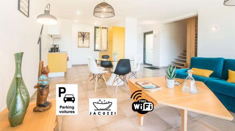 Open Sun Avec Jacuzzi Privatif Et Parking Prive Apartment Sarlat-la-Caneda Ngoại thất bức ảnh